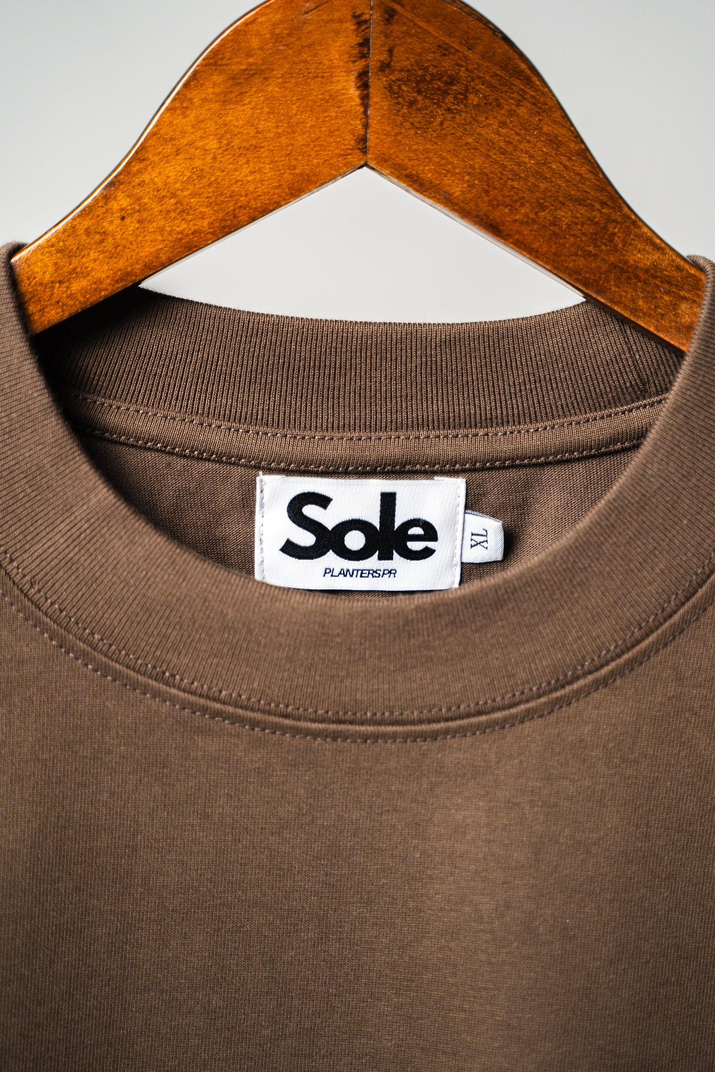 Cropped Brown Tee