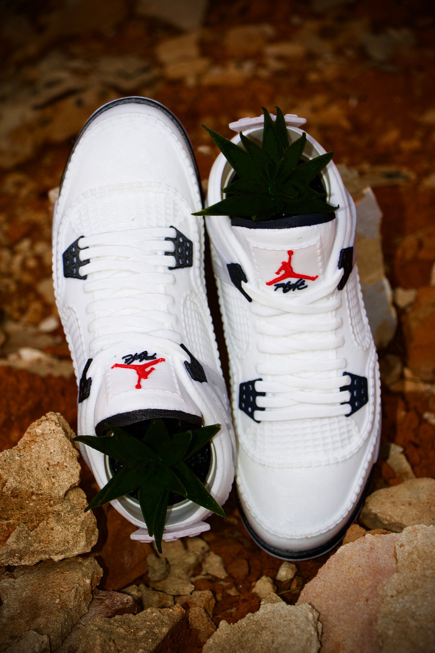 3D Printed AJ4 White Cement