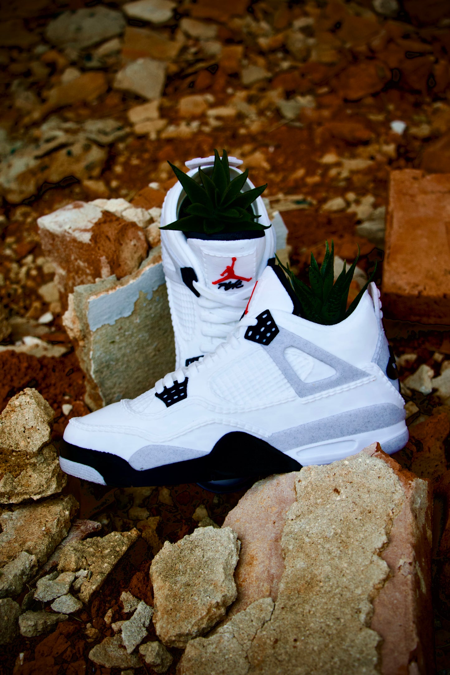 3D Printed AJ4 White Cement