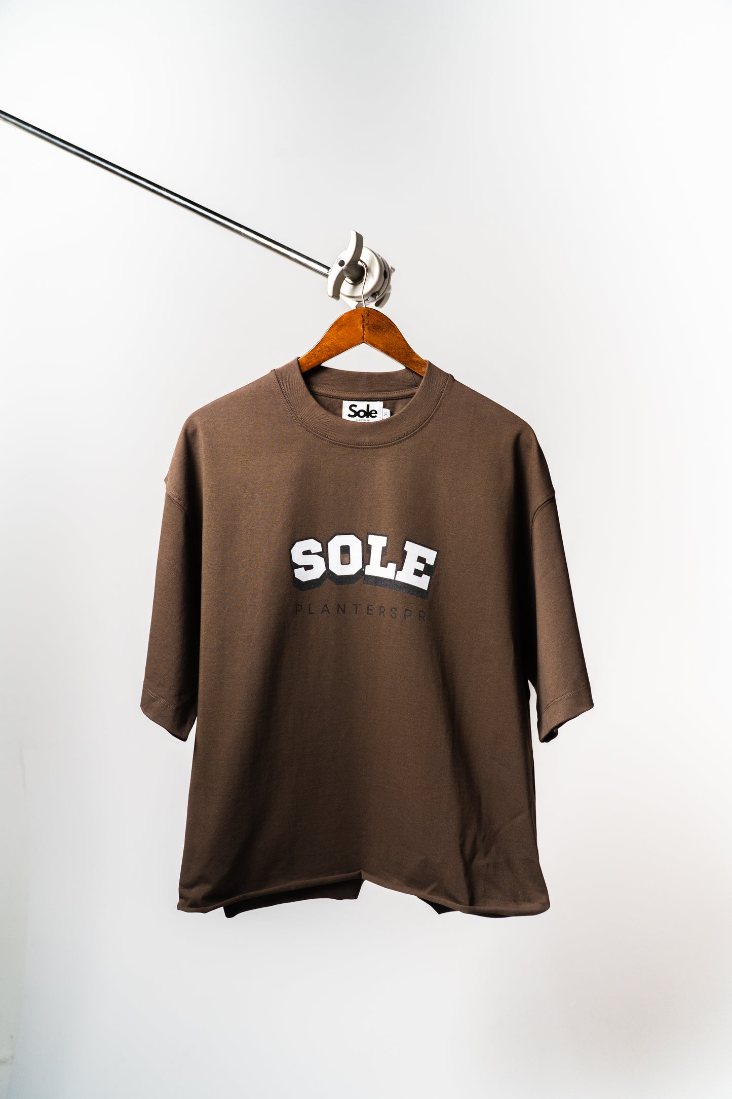 Cropped Brown Tee