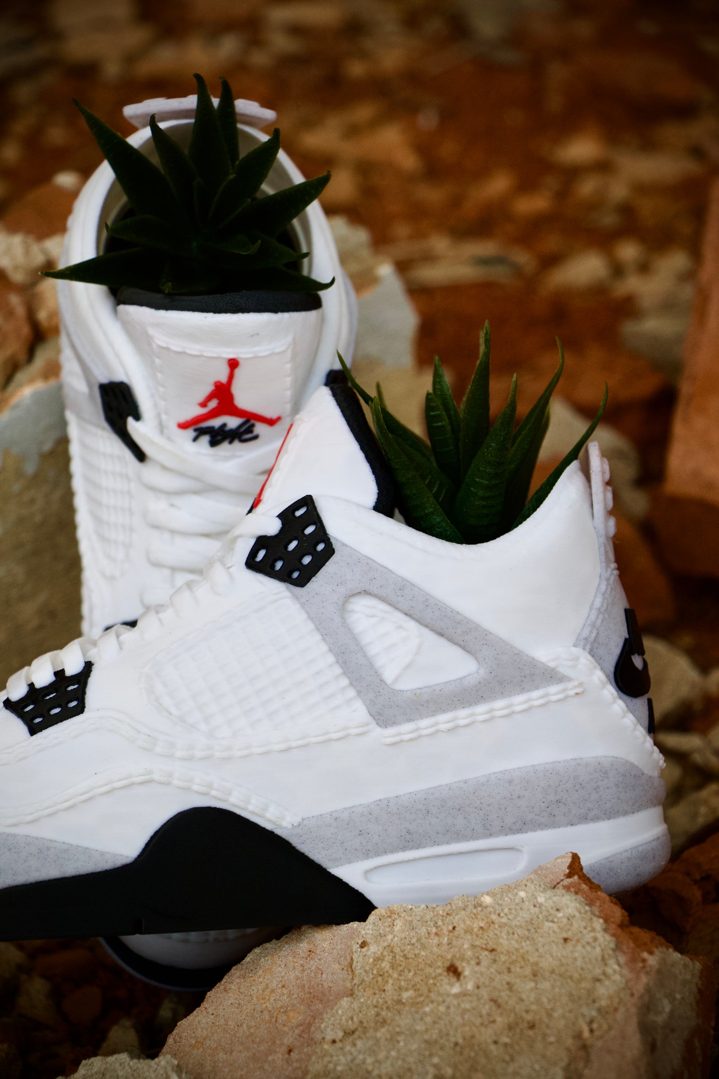 3D Printed AJ4 White Cement