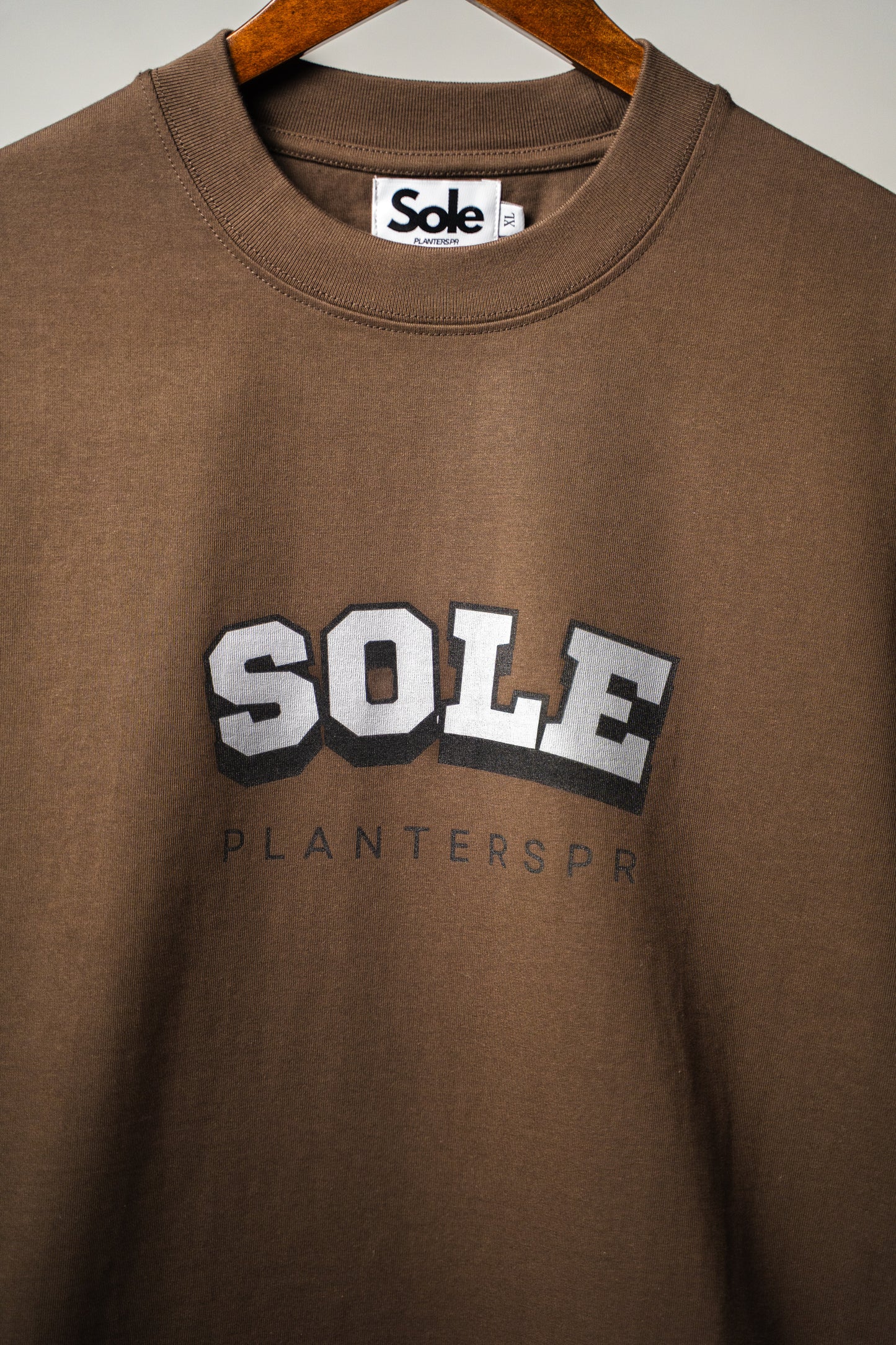 Cropped Brown Tee