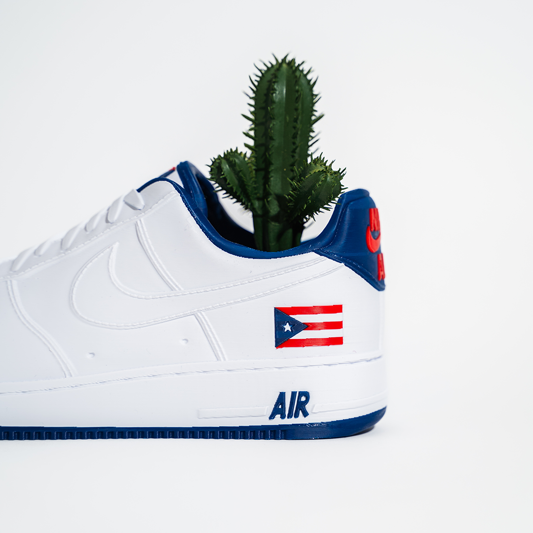 3D Printed AF1 Puerto Rico