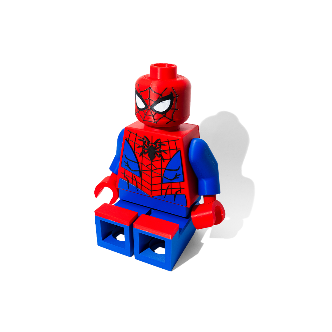 3D Printed Lego Spiderman