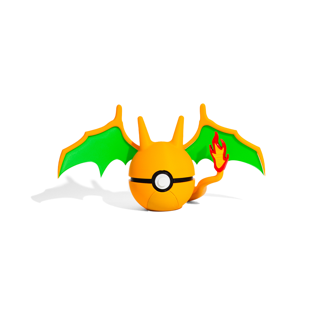 3D Printed Charizard Pokeball